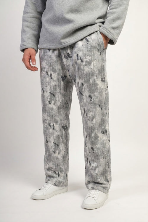 Wide-Leg Sweatpants