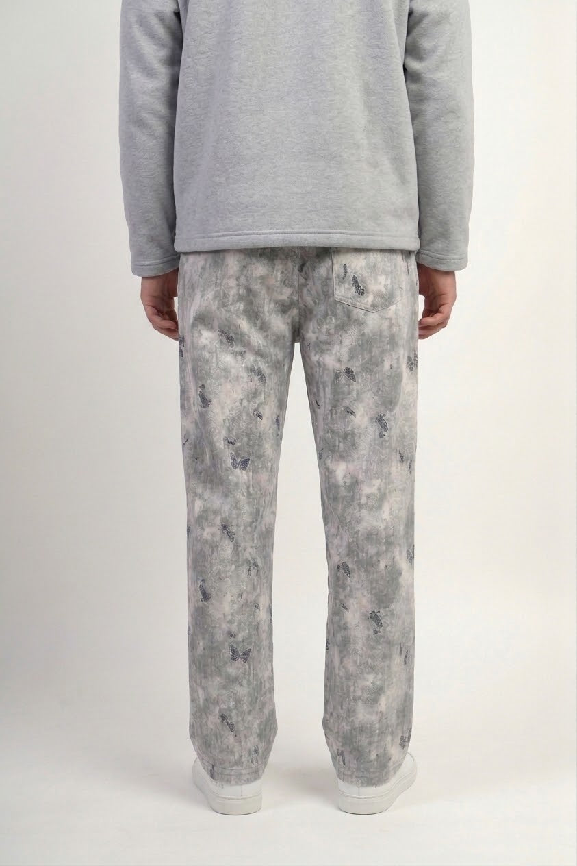 Wide-Leg Sweatpants